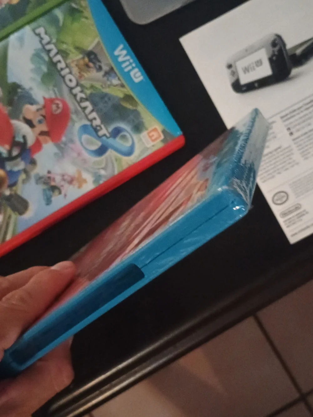 Nintendo Wii U Mario & Luigi Deluxe Set with Blue Accessories